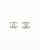 Chanel Coco Mark Rhinestone Earrings