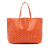 Goyard AB Goyard Orange Coated Canvas Fabric Goyardine Saint Louis GM France
