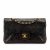 Chanel Classic Double Flap Small Matelassè Lambskin Flap Shoulder Bag Black