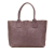 Bottega Veneta B Bottega Veneta Pink Lily Lambskin Leather Leather Lambskin Intreccio Cabat Tote Italy