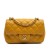 Chanel Classic Single Flap Mini Matelassè Caviar Leather Flap Shoulder Bag Yellow