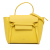 Celine Belt Bag Nano Grained Calfskin Leather 3-Ways Tote Bag Yellow