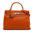 Hermès B Hermès Orange Dark Orange Calf Leather Togo Kelly II Retourne 35 France