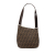 Fendi B Fendi Brown Canvas Fabric Zucca Shoulder Bag Italy