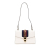 Gucci AB Gucci White Calf Leather Small Sylvie Satchel Italy