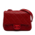 Chanel AB Chanel Red Caviar Leather Leather Mini Square Caviar Incognito Flap Italy