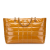 Chanel B Chanel Brown Caramel Patent Leather Leather CC Square Quilted Patent Tote Italy
