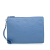 MCM B MCM Blue Light Blue Calf Leather Aren Zip Pouch Korea, South