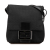 Fendi B Fendi Black Canvas Fabric Zucchino Crossbody Italy