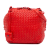 Bottega Veneta B Bottega Veneta Red Nappa Leather Leather Nappa Intrecciato Cube Shoulder Bag Italy