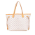 Louis Vuitton B Louis Vuitton White Damier Canvas Fabric Damier Azur Neverfull MM France
