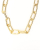 Bottega Veneta Silver Gold plated Chain Necklace