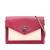 Louis Vuitton B Louis Vuitton Red with Brown Beige Calf Leather Bicolor MyLockMe Chain Pochette Spain