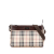 Burberry B Burberry Brown Beige Canvas Fabric House Check Crossbody United Kingdom