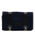 Christian Dior AB Dior Blue Navy Chemical Fiber Fabric Felt Travel Organizer Clutch Italy