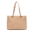 Chanel B Chanel Brown Light Beige Caviar Leather Leather Caviar Grand Shopping Tote Italy