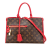 Louis Vuitton B Louis Vuitton Brown with Red Monogram Canvas Canvas Monogram Popincourt PM France