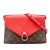 Louis Vuitton B Louis Vuitton Brown with Red Monogram Canvas Canvas Monogram Epi Saint Michel Spain