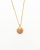Saint Laurent Long Gold Ball Necklace