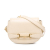 Celine B Celine Brown Light Beige Calf Leather Small Satinated skin Crecy Flap Crossbody Italy