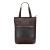 Gucci B Gucci Brown Dark Brown Canvas Fabric GG Tote Italy