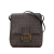 Fendi B Fendi Brown Coated Canvas Fabric Zucchino Spalmati Crossbody Italy