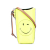 Loewe B LOEWE Yellow Neon Yellow Calf Leather Smooth skin Smiley Face Gate Pocket Crossbody Spain