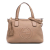 Gucci B Gucci Brown Nude Calf Leather Small Soho Working Satchel Italy