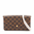 Louis Vuitton Felicie Canvas Pouch Clutch Damier Ebene