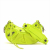 Balenciaga Le Cagole XS Arena Lambskin Leather 2-Ways Hobo Bag Fluo