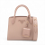 Prada Monochrome Saffiano Leather Tote Handbag Beige Pink