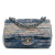 Chanel AB Chanel Blue with Multi Denim Fabric Mini Rectangular Multicolor Classic Single Flap France