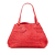 Bottega Veneta B Bottega Veneta Red Nappa Leather Leather Nappa Intrecciato Ruffle Tote Italy