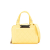 Chanel B Chanel Yellow Calf Leather Mini skin Label Click Shopping Tote Italy