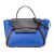 Celine B Celine Blue Calf Leather Mini Tricolor Smooth skin Belt Bag Italy