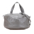 Balenciaga AB Balenciaga Gray Calf Leather Arena Air Hobo Italy
