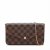 Louis Vuitton Felicie Canvas Pouch Clutch Damier Ebene