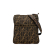 Fendi B Fendi Brown Canvas Fabric Zucca Skull Crossbody Italy