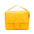 Fendi B Fendi Yellow Nylon Fabric Large Econyl Baguette Satchel Italy