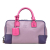 Loewe B LOEWE Purple Goatskin Leather Tricolor Amazona 28 Spain