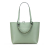 Loewe B LOEWE Green Mint Calf Leather Small Smooth skin Anagram Tote Spain
