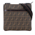 Fendi B Fendi Brown Coated Canvas Fabric Zucca Crossbody Italy