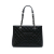 Chanel GST Quilted Caviar Leather Shopper Bag Black