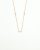 Celine Céline Horse Triophe Gold-tone Necklace