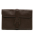 Hermès B Hermès Brown Dark Brown Calf Leather Epsom Jige PM France