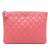Chanel B Chanel Pink Caviar Leather Leather Medium Quilted Caviar O Case Clutch Italy