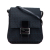 Fendi B Fendi Blue Navy Canvas Fabric Zucchino Crossbody Italy