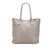 Prada B Prada Gray Calf Leather Vitello Daino Side Zip Shopper Tote China