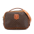 Celine B Celine Brown Coated Canvas Fabric Macadam Satchel Italy
