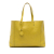 Bottega Veneta B Bottega Veneta Yellow Calf Leather Intrecciomirage Butterfly Tote Italy